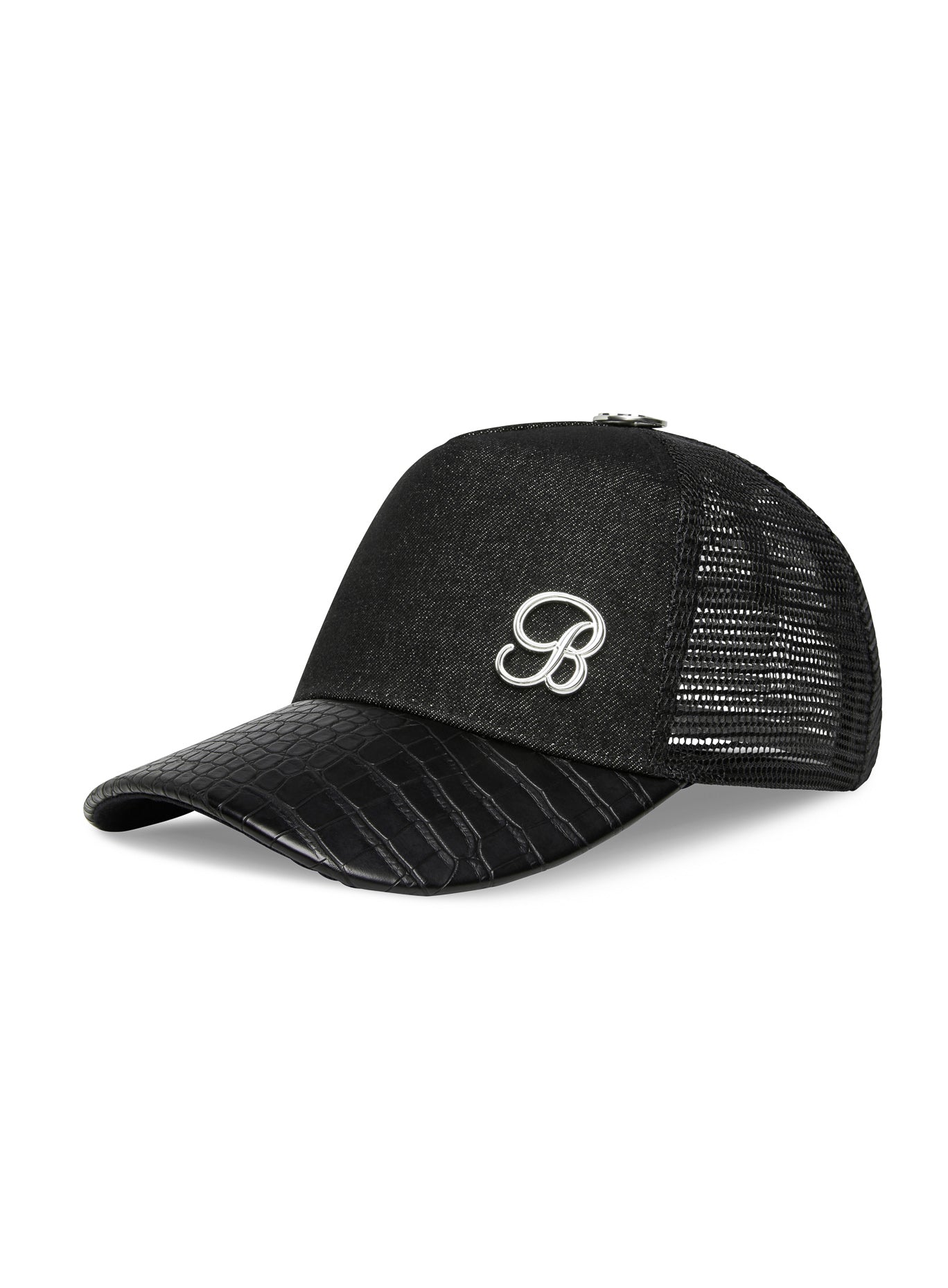 Denim Crocodile Hat - Image 2