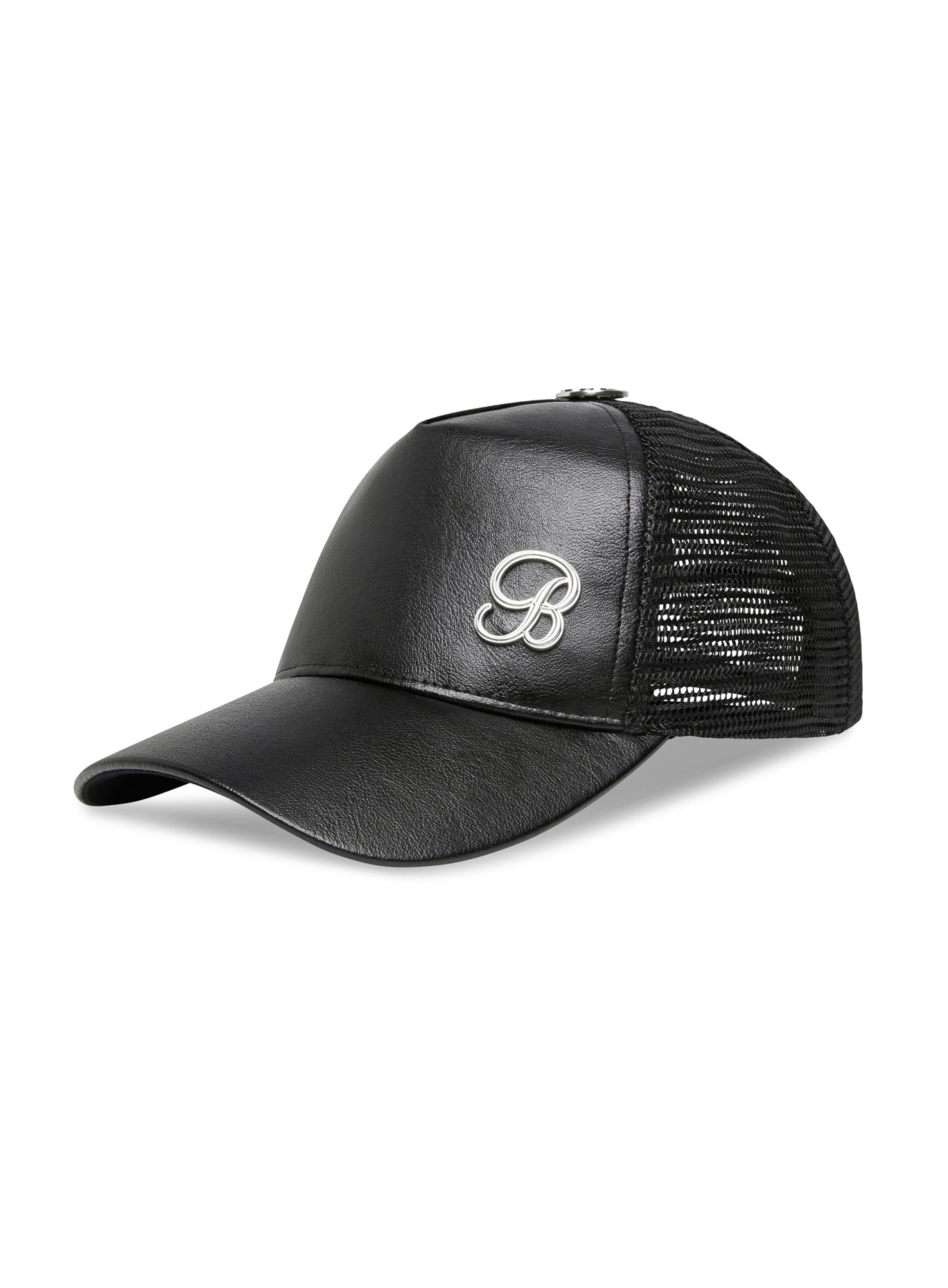 Faux Leather Hat - Image 2