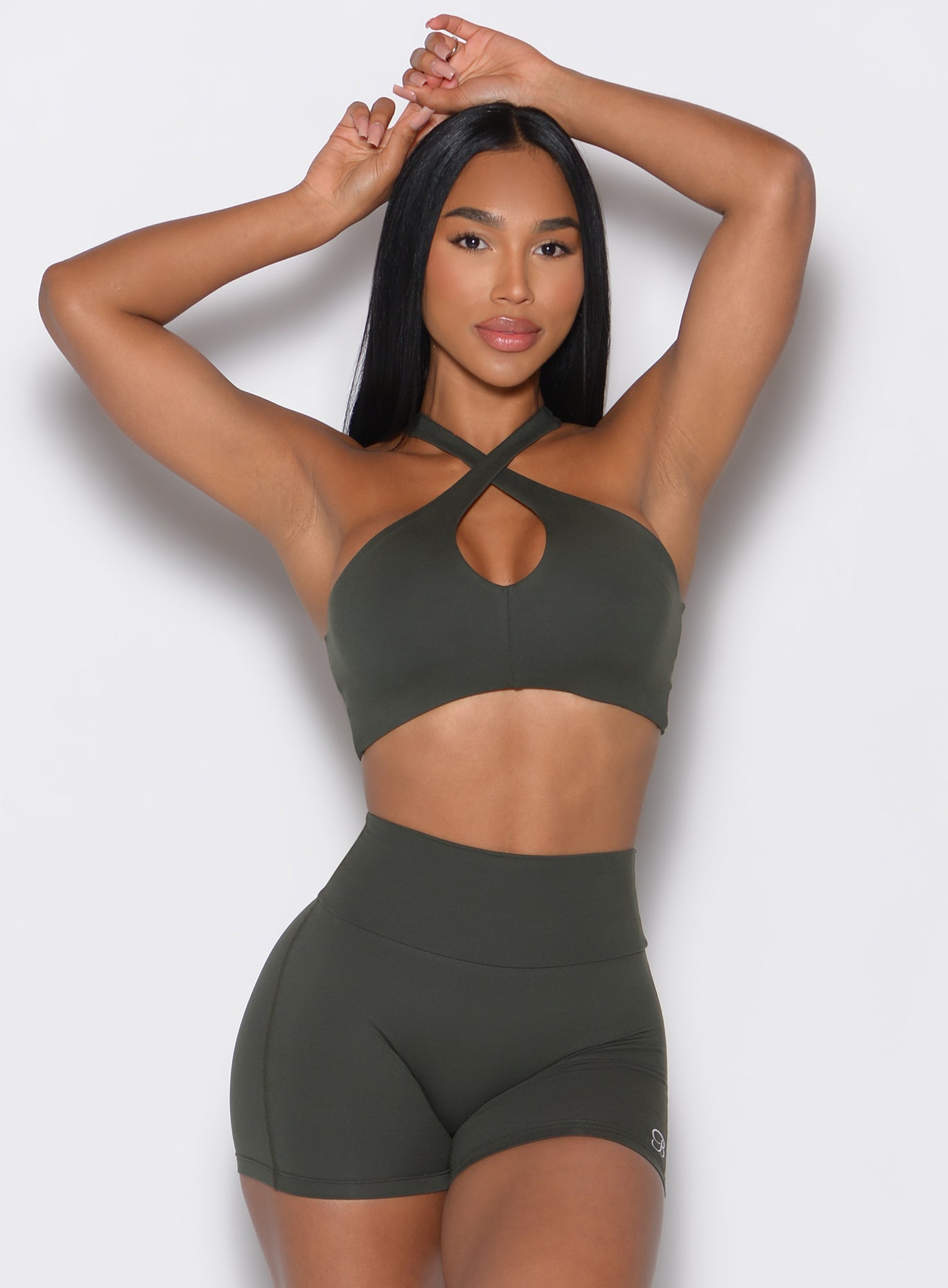 Cross Over Halter Bra - Image 5