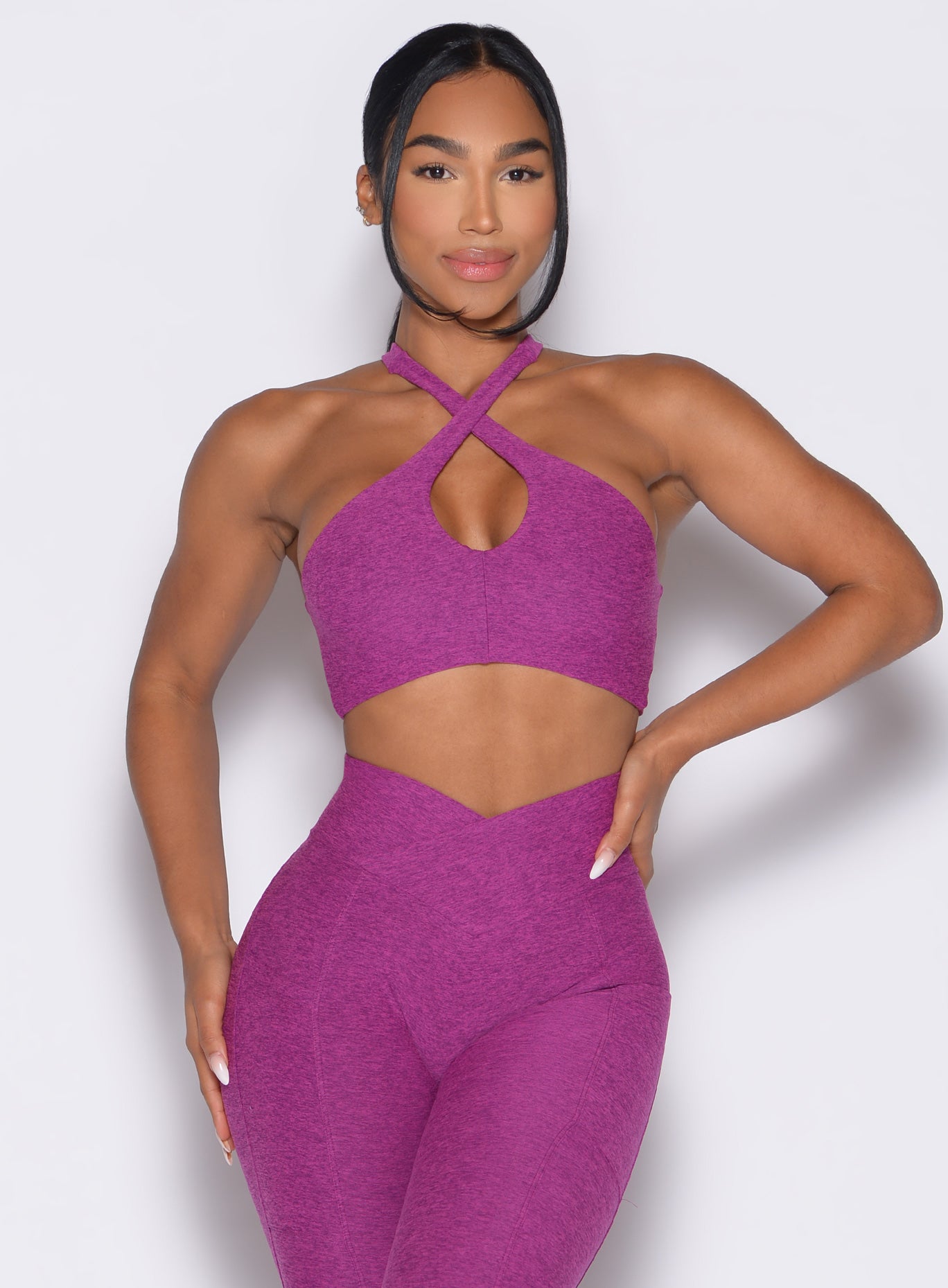 Cross Over Halter Bra - Image 5