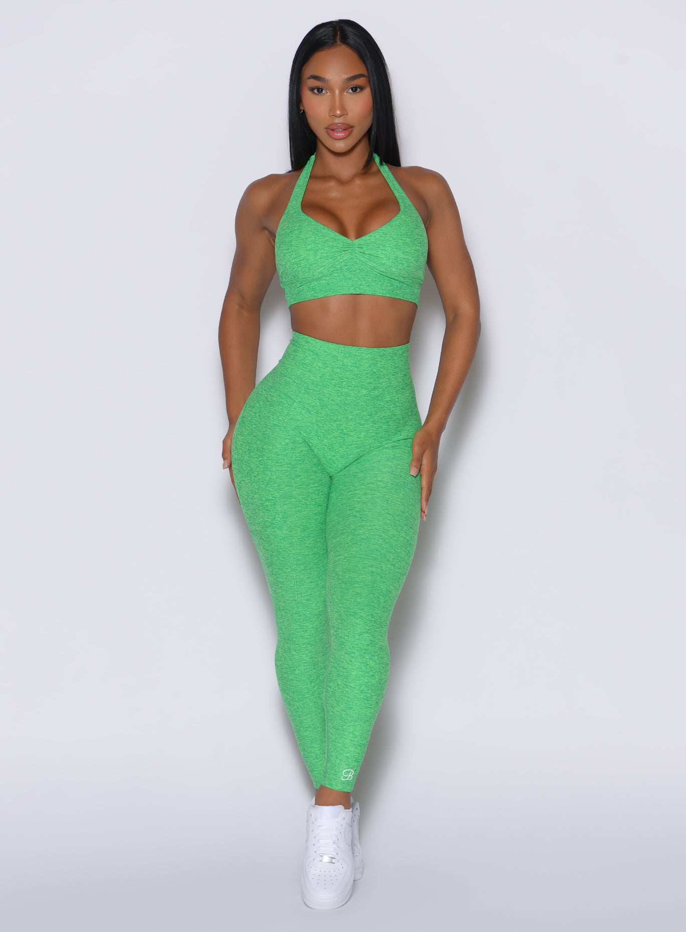 V Back Leggings - Image 2