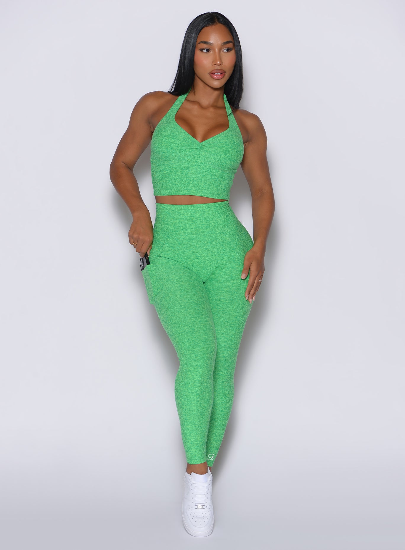 V Back Leggings - Image 7