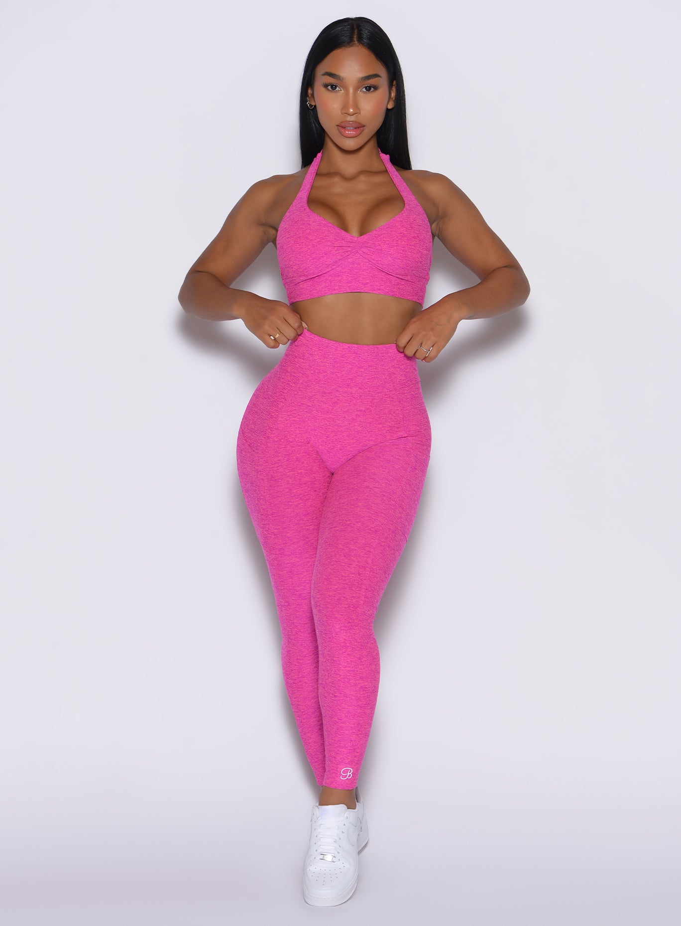V Back Leggings - Image 7