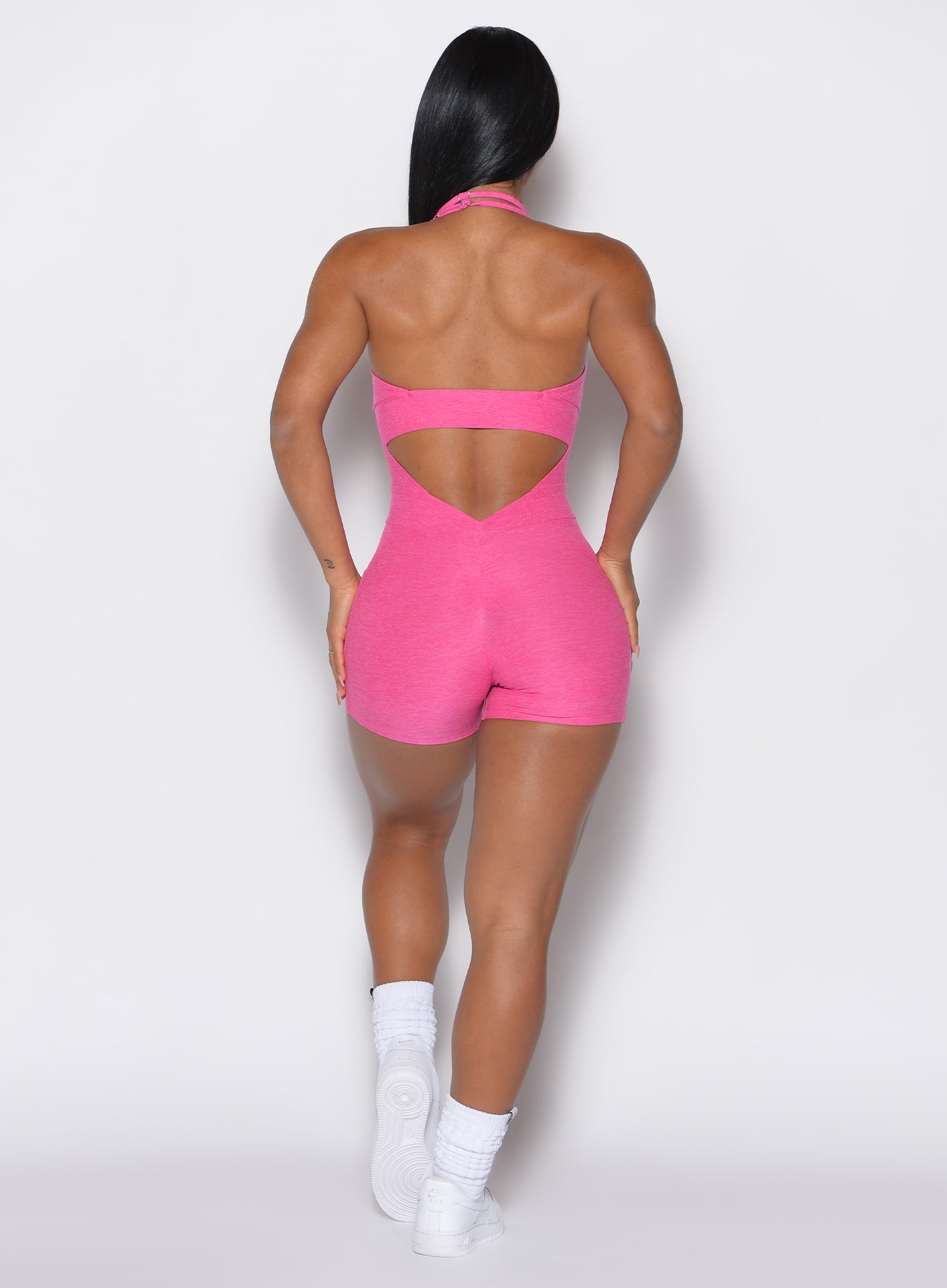 Backless Pocket Bodysuit Short - Image 4