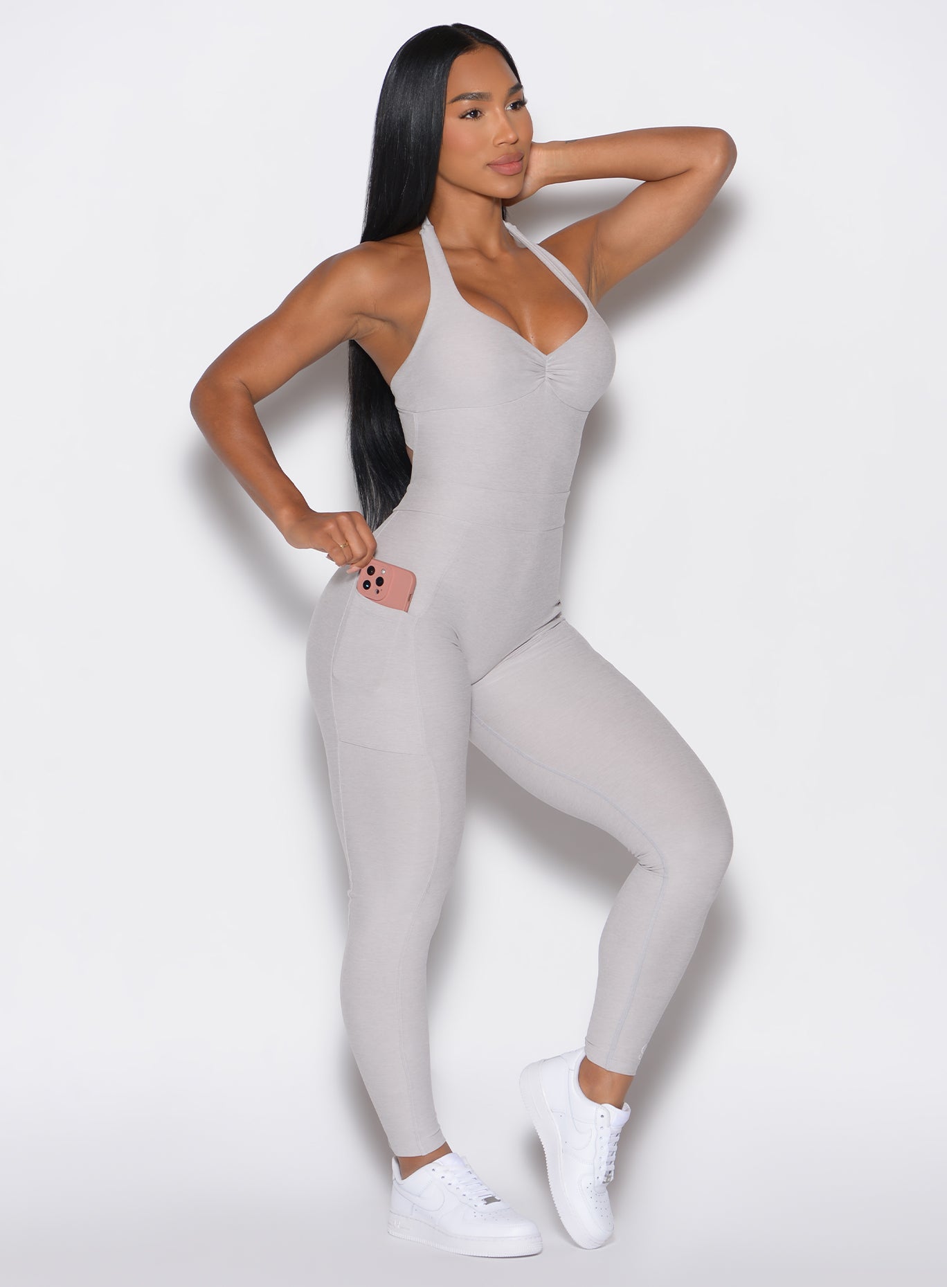 Backless Pocket Bodysuit - Image 3
