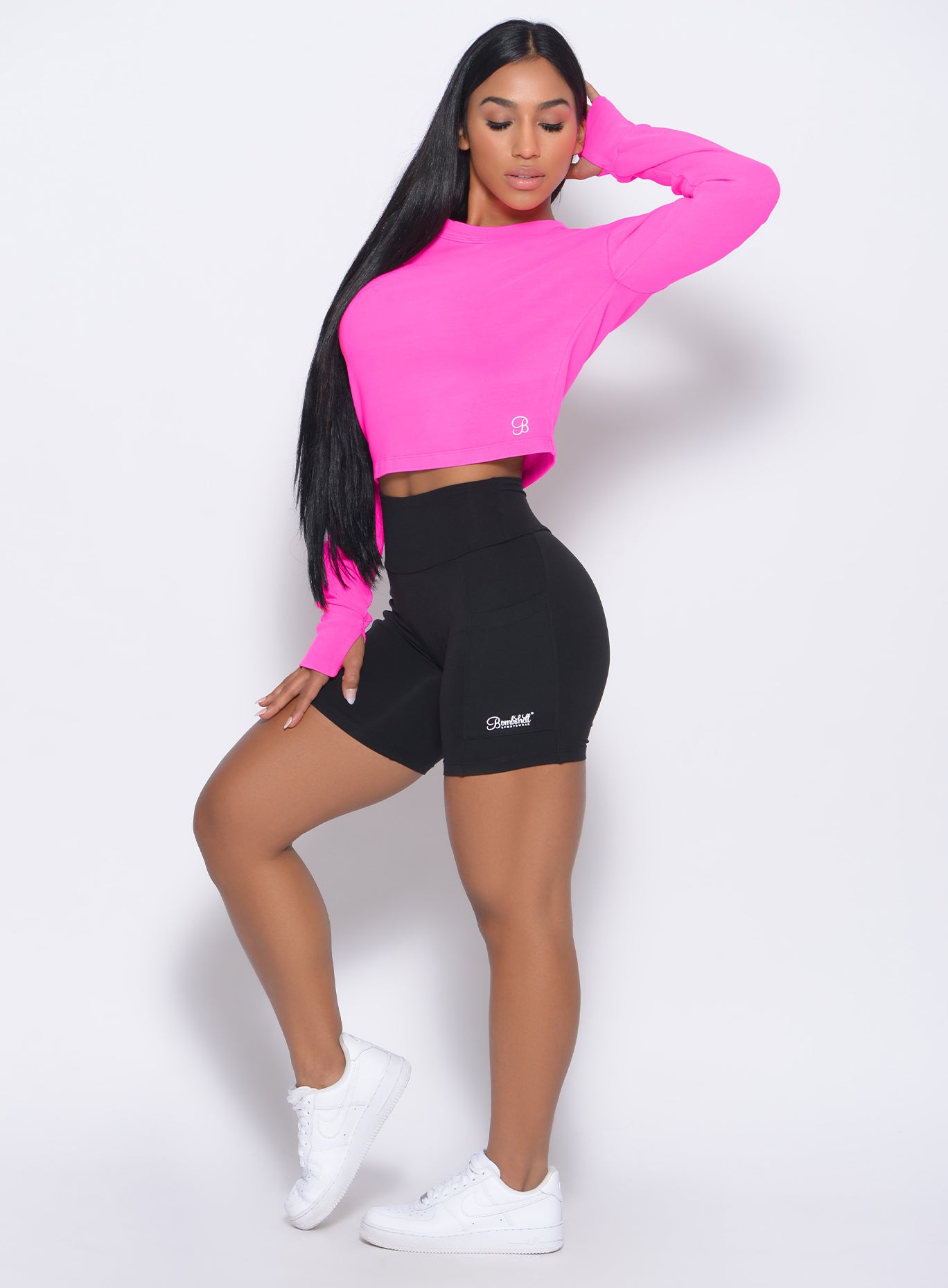 Pocket Biker Shorts - Image 3
