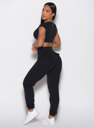 Snap Rib Joggers
