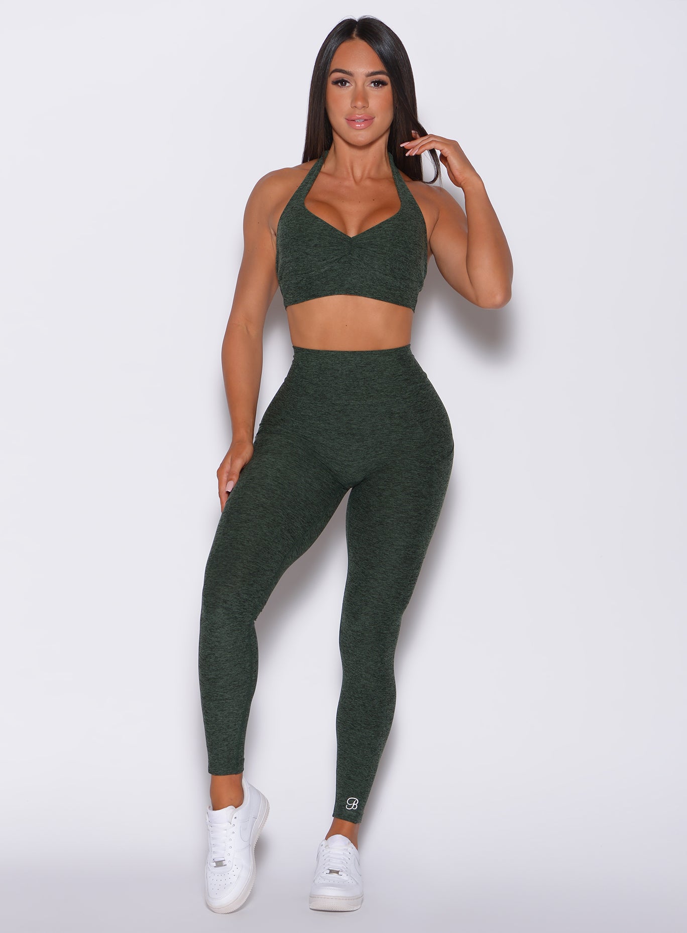 V Back Leggings - Image 3